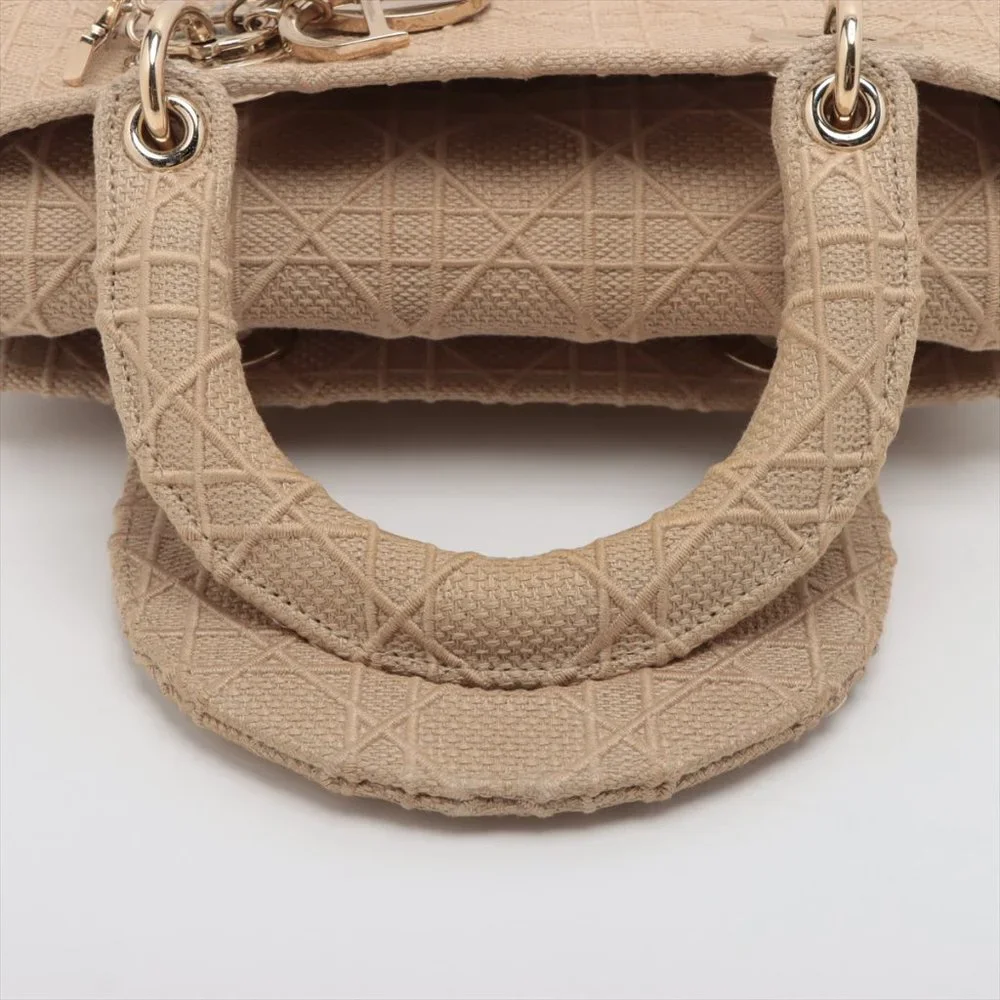 Christian Dior Cannage Lady Dior Handbag Beige - Picture 5 of 14